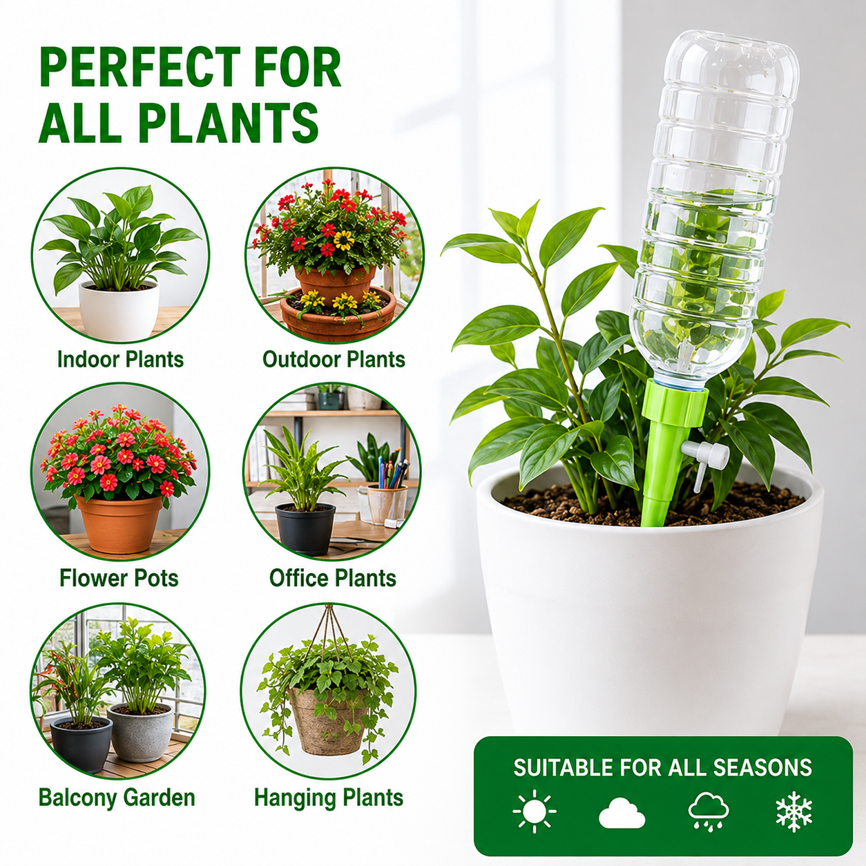 Self Watering Spikes for Plants (Pack of 10)